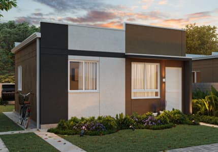 Casa modular modelo F4100 - versao final
