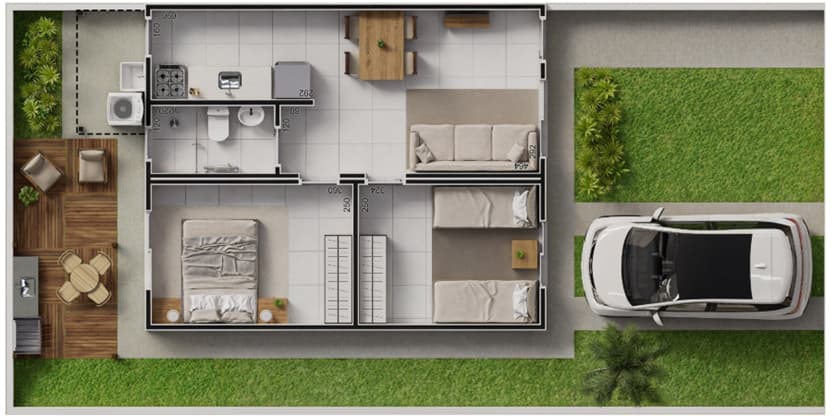 Planta do modelo F4230
