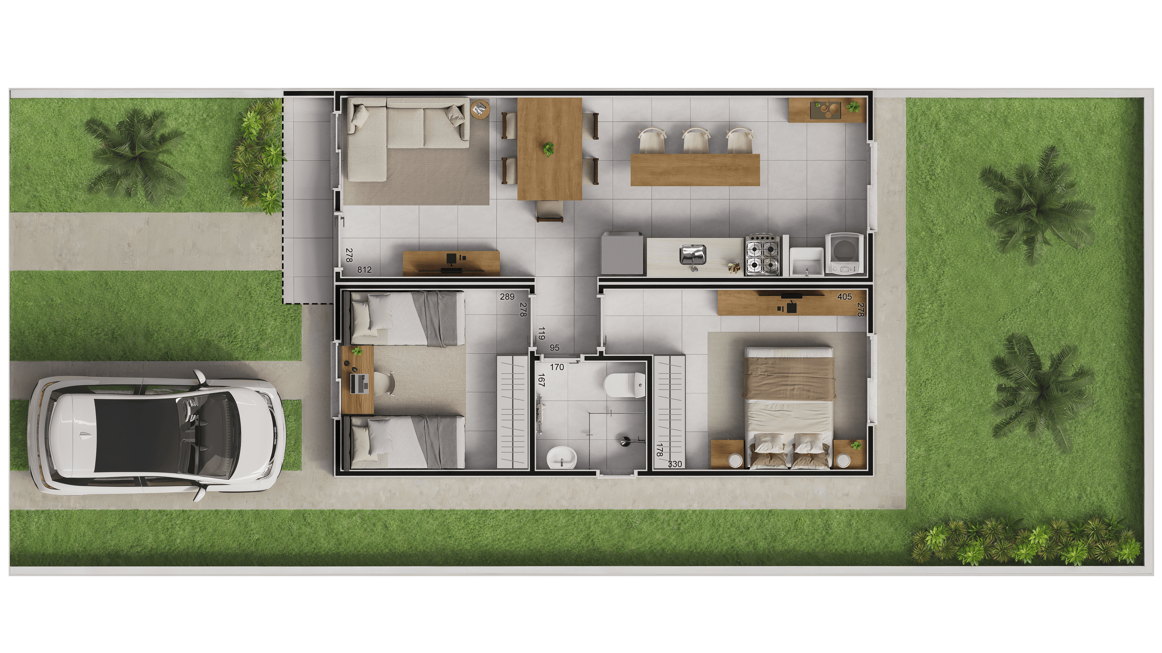 Planta do modelo F5010