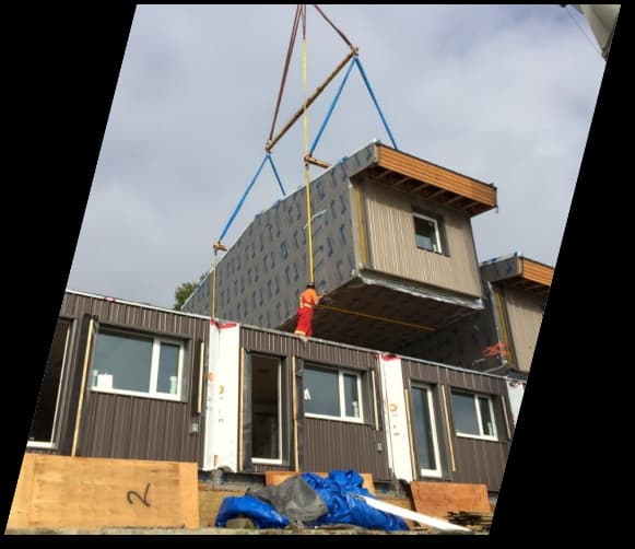Estudo de sobrados modulares